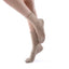 Aliyah Scallop Sparkle Crew Sock | Beige