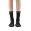 Aliyah Scallop Sparkle Crew Sock | Black Gold